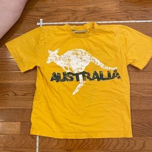 Yellow Australia tee